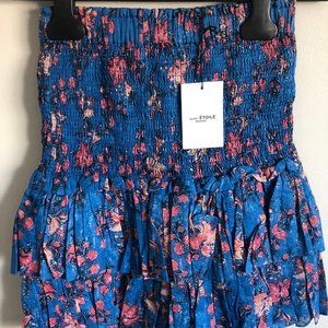 Multicolour Floral Naomi Miniskirt